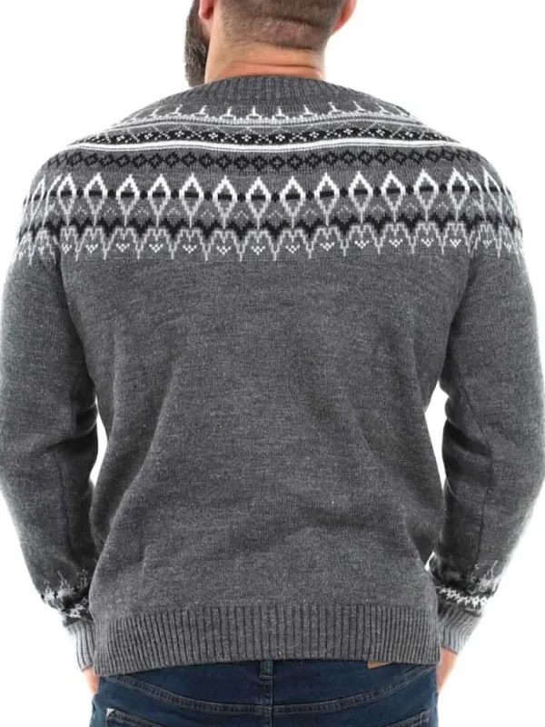 RD Valor Cashmere Strikket Trøje - Mørkegrå^Rockdenim Discount