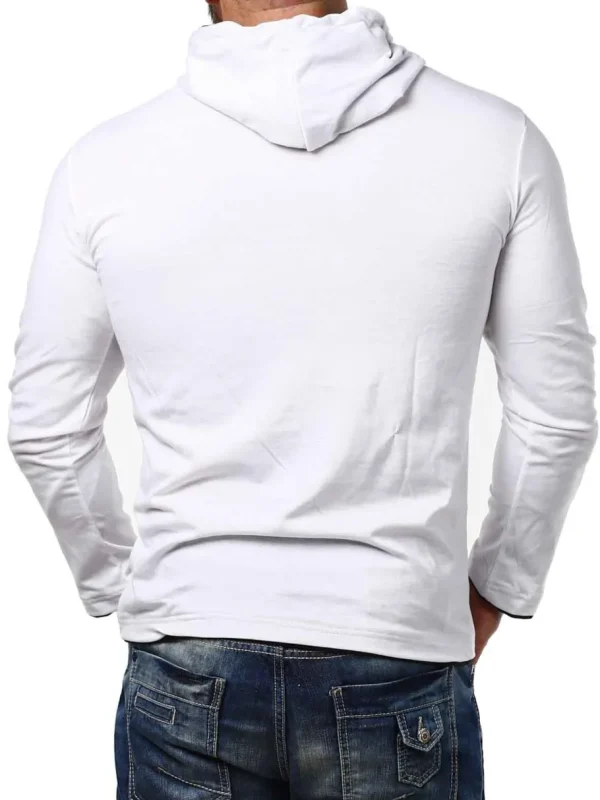 RD Yuto Longsleeve - Hvid/Sort^Rockdenim Sale