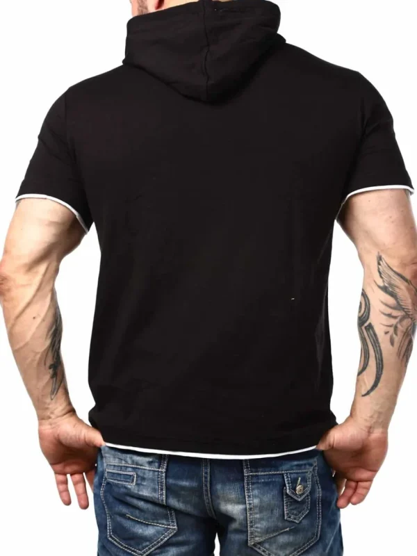 RD Yuto T-shirt - Sort/Hvid^Rockdenim Outlet