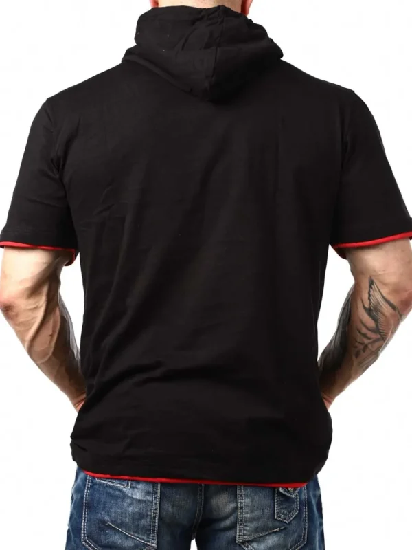 RD Yuto T-shirt - Sort/Rød^Rockdenim Hot