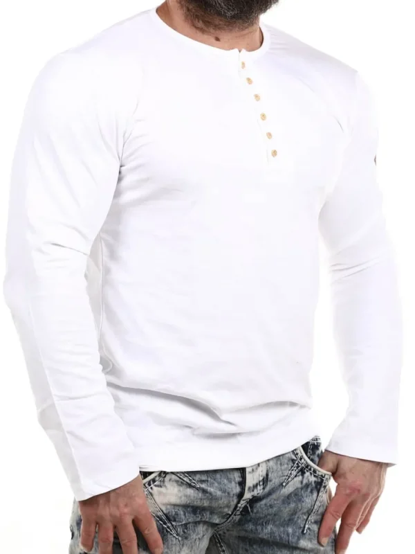 RD Zuto Longsleeve - Hvid^Rockdenim Fashion