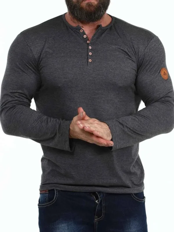 RD Zuto Longsleeve - Mørkegrå^Rockdenim Sale