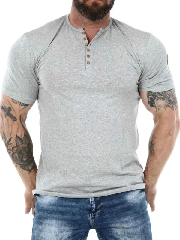 RD Zuto T-shirt - Lysegrå^Rockdenim Fashion