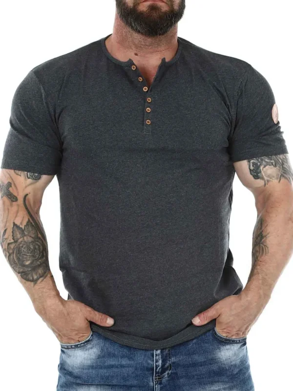 RD Zuto T-shirt - Mørkegrå^Rockdenim Outlet