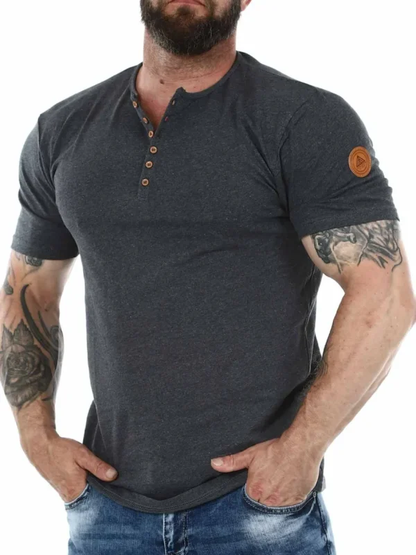 RD Zuto T-shirt - Mørkegrå^Rockdenim Outlet