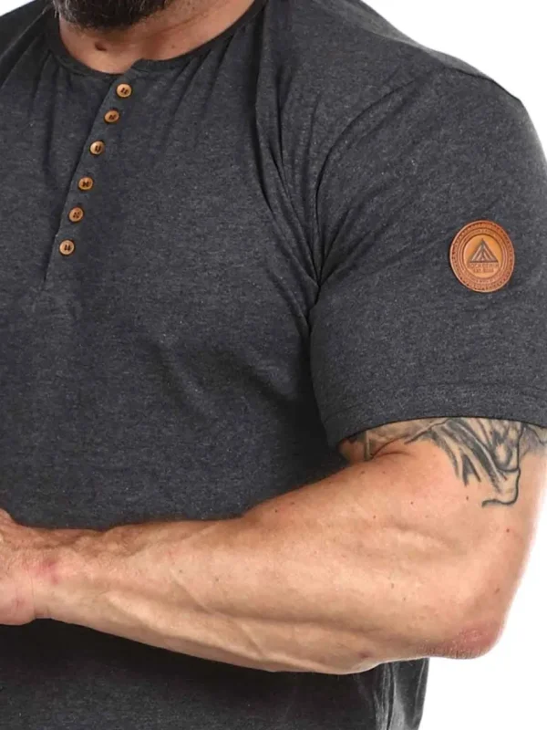 RD Zuto T-shirt - Mørkegrå^Rockdenim Outlet