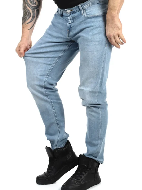 Rebel Adam Tapered Jeans - Lyseblå^JJ Rebel swe New