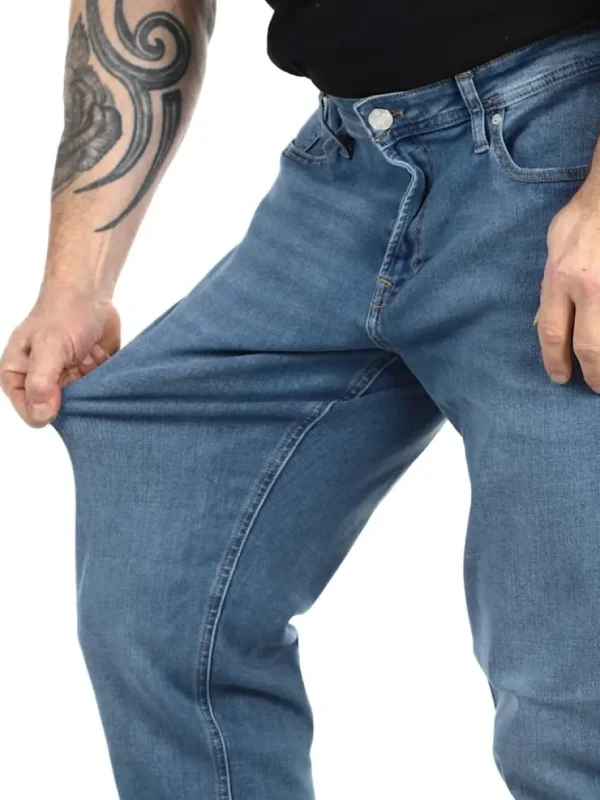 Rebel Adam Tapered Jeans - Blå^Cipo & Baxx Clearance