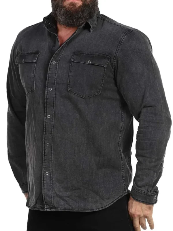 Rebel Austin Skjorte - Sort^JJ Rebel swe Fashion
