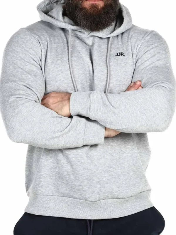 Rebel Logo Hoodie - Grå^JJ Rebel swe Best