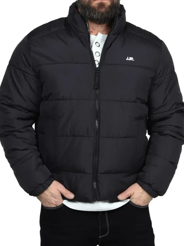 Rebel Logo Pufferjakke - Sort^JJ Rebel swe Hot