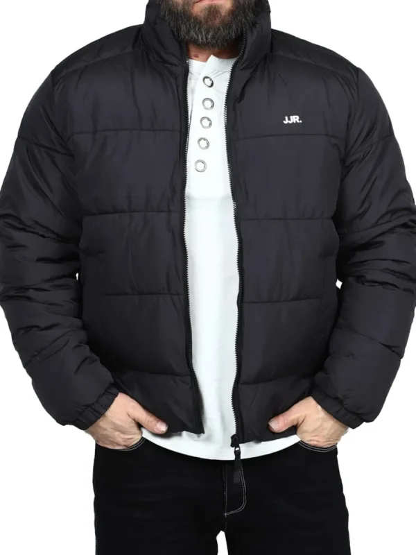 Rebel Logo Pufferjakke - Sort^JJ Rebel swe Hot