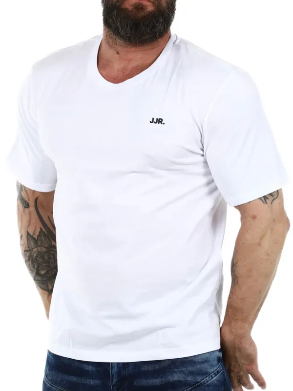 Rebel Logo T-shirt - Hvid^JJ Rebel swe Sale