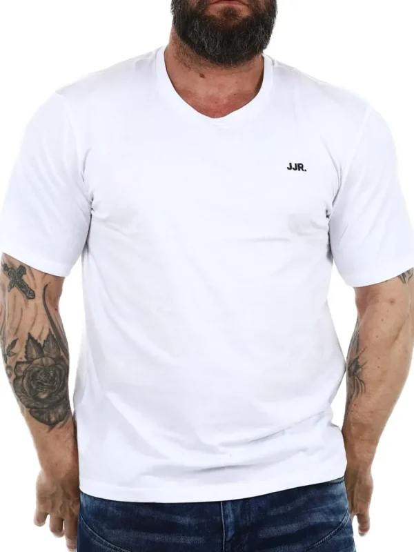 Rebel Logo T-shirt - Hvid^JJ Rebel swe Sale