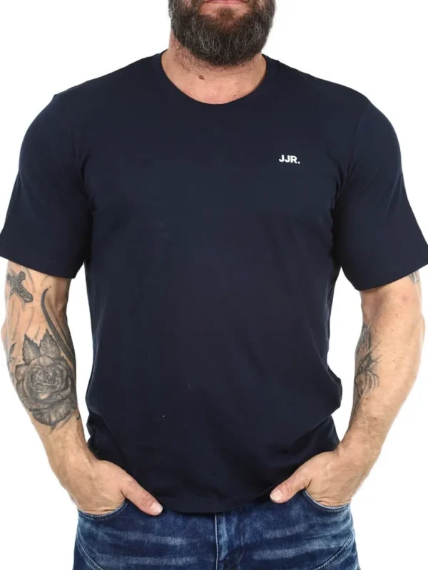 Rebel Logo T-shirt - Mørkeblå^JJ Rebel swe Clearance
