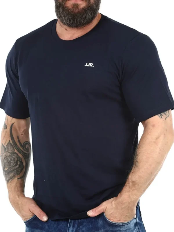 Rebel Logo T-shirt - Mørkeblå^JJ Rebel swe Clearance