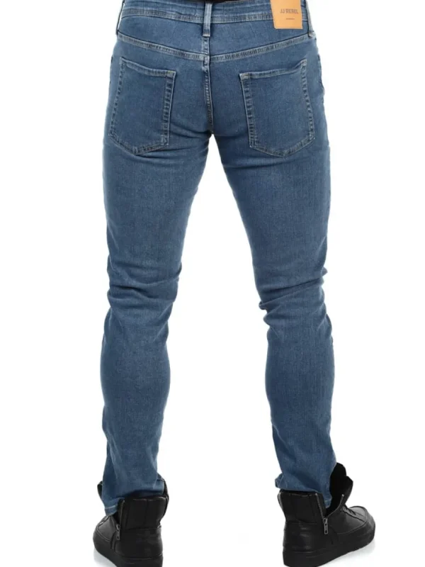 Rebel Luke Slim Jeans - Blå^JJ Rebel swe Outlet
