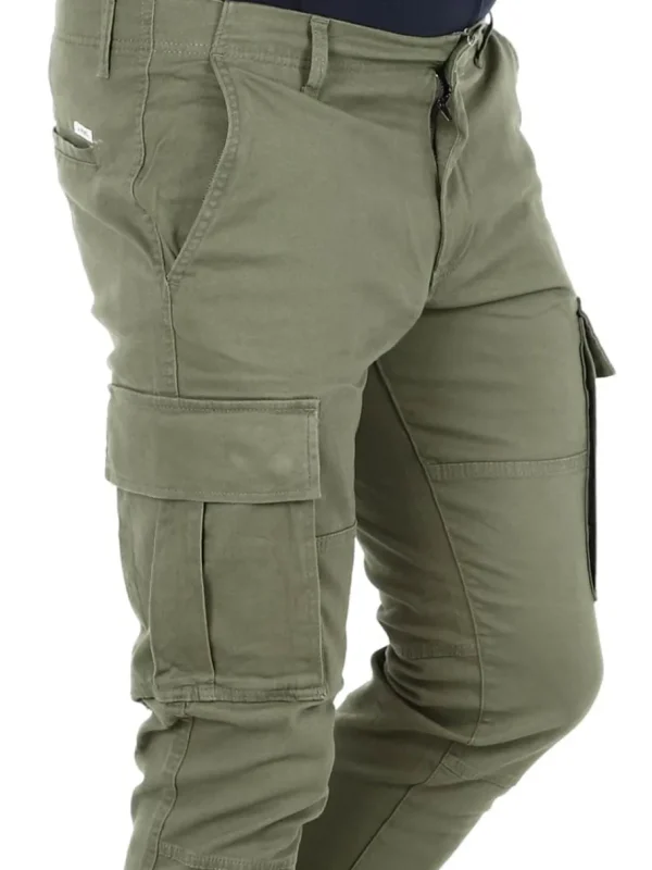 Rebel Michael Slim Cargo Bukser - Grøn^JJ Rebel swe Outlet