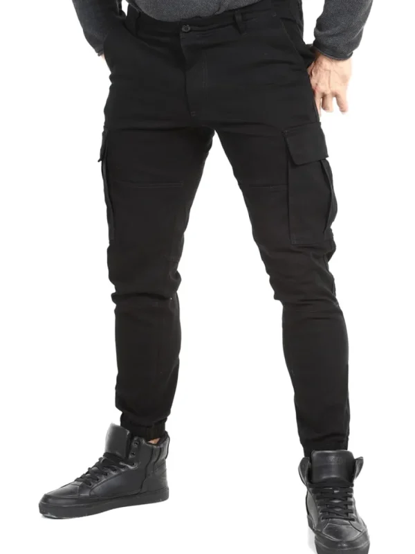 Rebel Michael Slim Cargo Bukser - Sort^JJ Rebel swe Hot