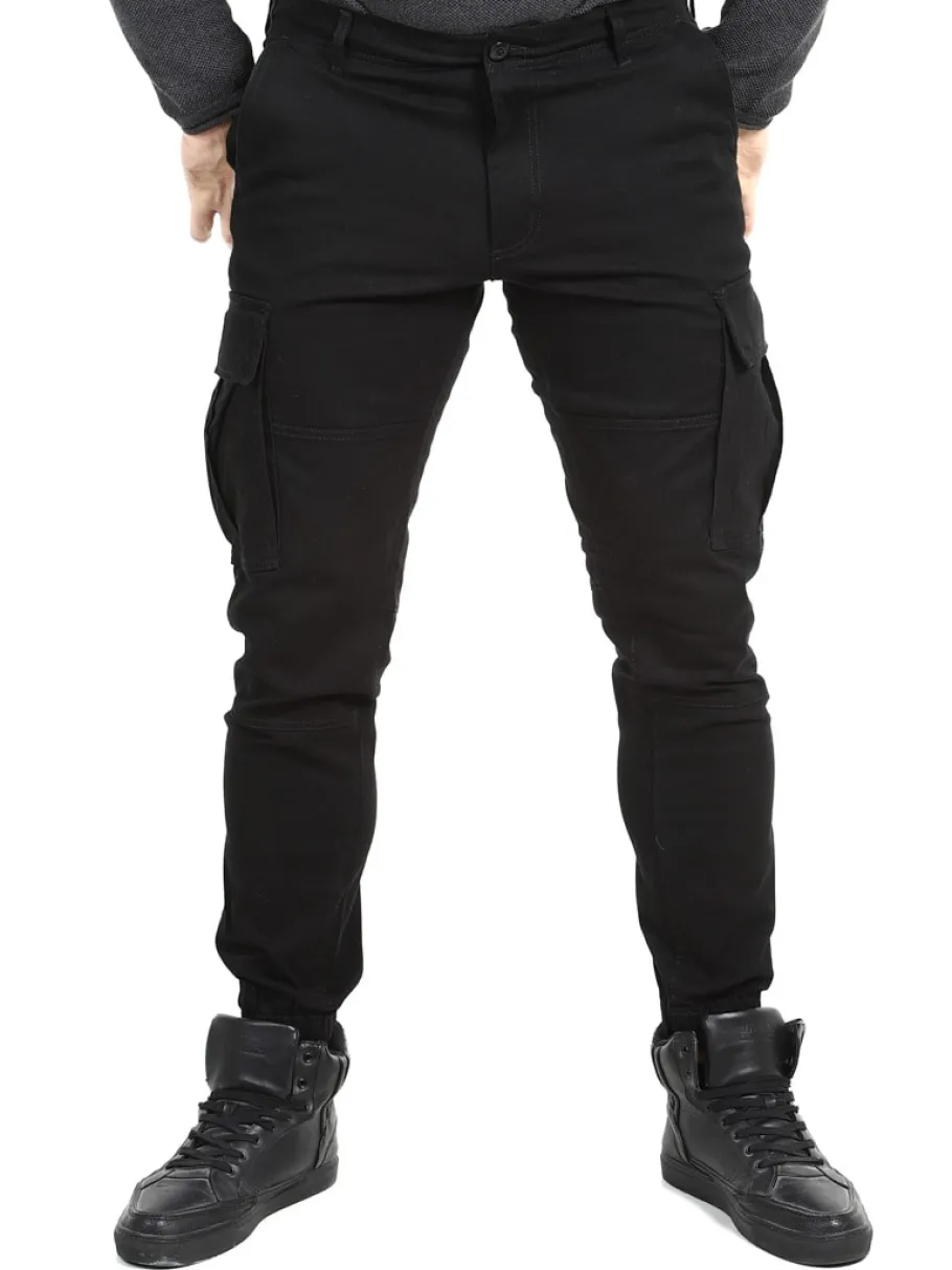 rebel_michael_slim_cargo__3-2.webp Rebel Michael Slim Cargo Bukser - Sort^JJ Rebel swe Hot