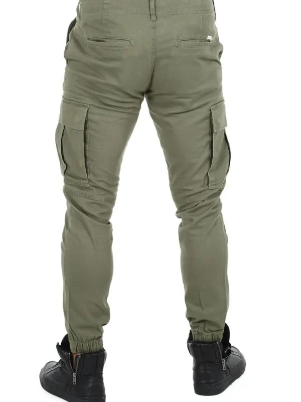 Rebel Michael Slim Cargo Bukser - Grøn^JJ Rebel swe Outlet
