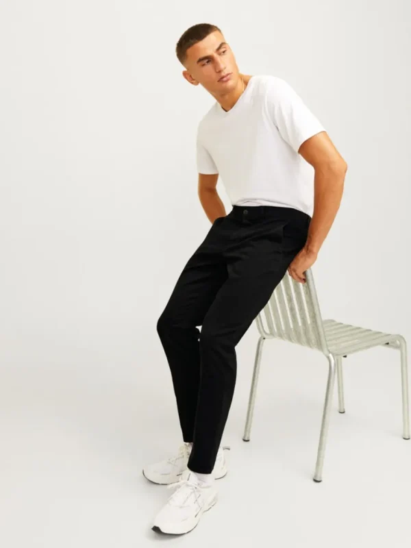 Rebel Michael Slim Sharp Bukser - Sort^JJ Rebel swe Hot