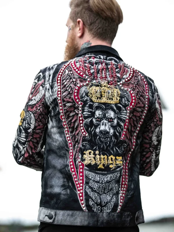 Reign Jeansjakke - Sort^Kingz Clearance