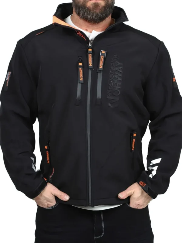 Richywood Geo Softshelljakke - Sort^Geographical Norway Discount