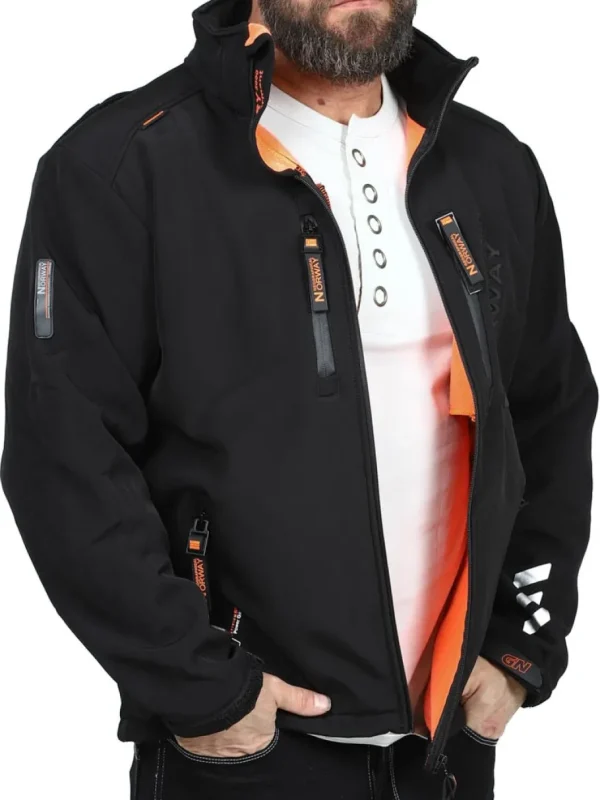 Richywood Geo Softshelljakke - Sort^Geographical Norway Discount