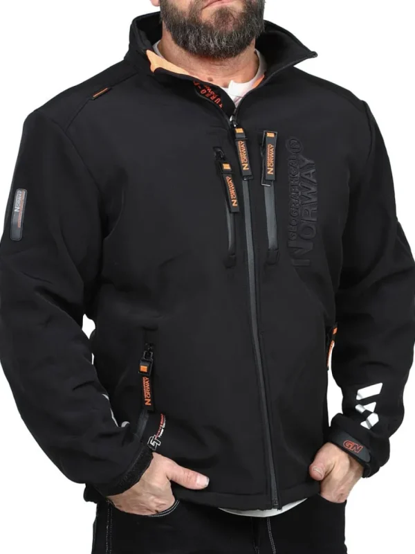 Richywood Geo Softshelljakke - Sort^Geographical Norway Discount