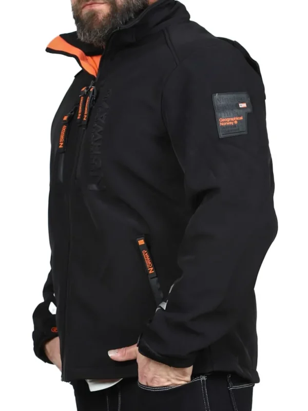 Richywood Geo Softshelljakke - Sort^Geographical Norway Discount