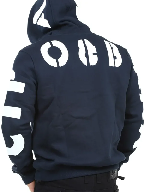 Ridge Hoodie - Mørkeblå^Cipo & Baxx Fashion