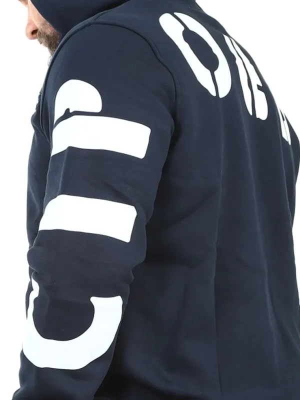 Ridge Hoodie - Mørkeblå^Cipo & Baxx Fashion