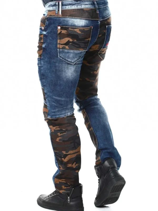 Road Rage Jeans - Blå^Cipo & Baxx Sale