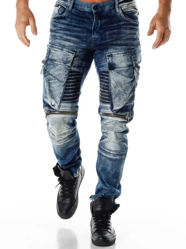 Roadster Cargo Jeans - Blå^Cipo & Baxx Hot