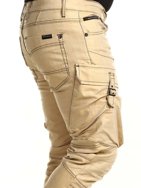 Roadster Cargo Jeans - Mustard^Cipo & Baxx Sale