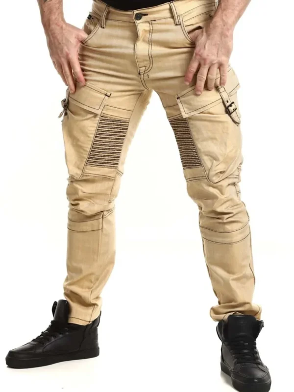 Roadster Cargo Jeans - Mustard^Cipo & Baxx Sale
