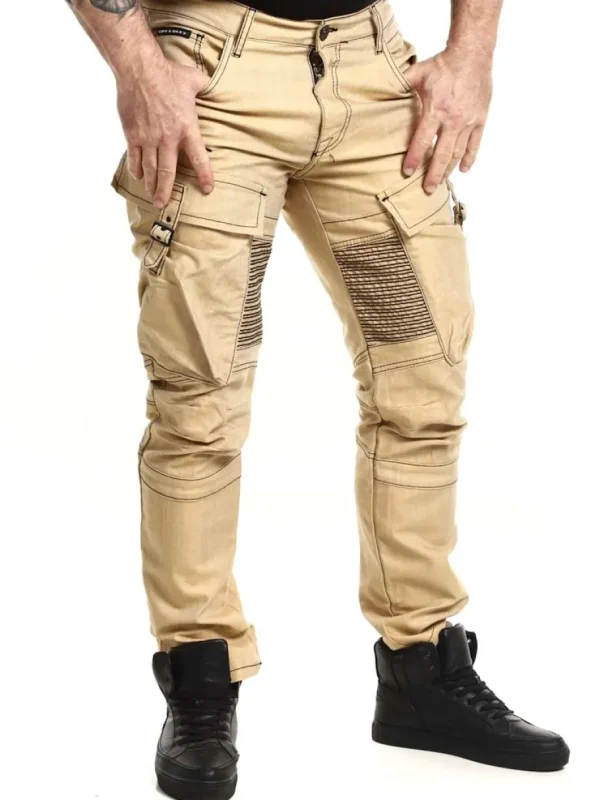 Roadster Cargo Jeans - Mustard^Cipo & Baxx Sale