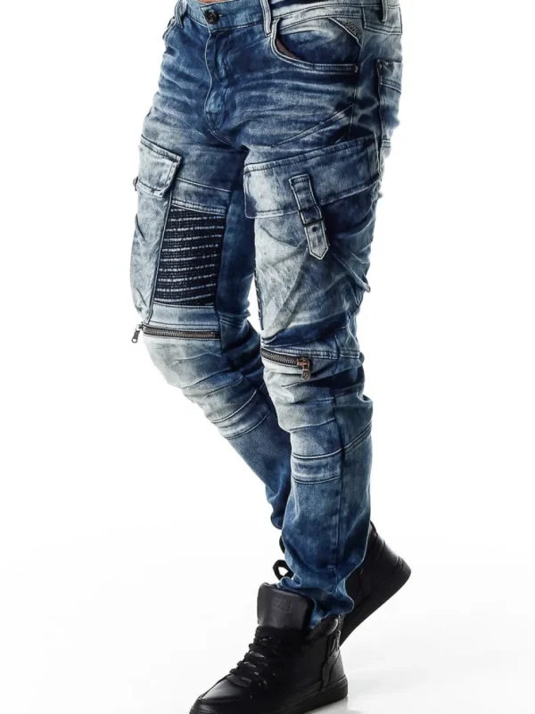 Roadster Cargo Jeans - Blå^Cipo & Baxx Hot