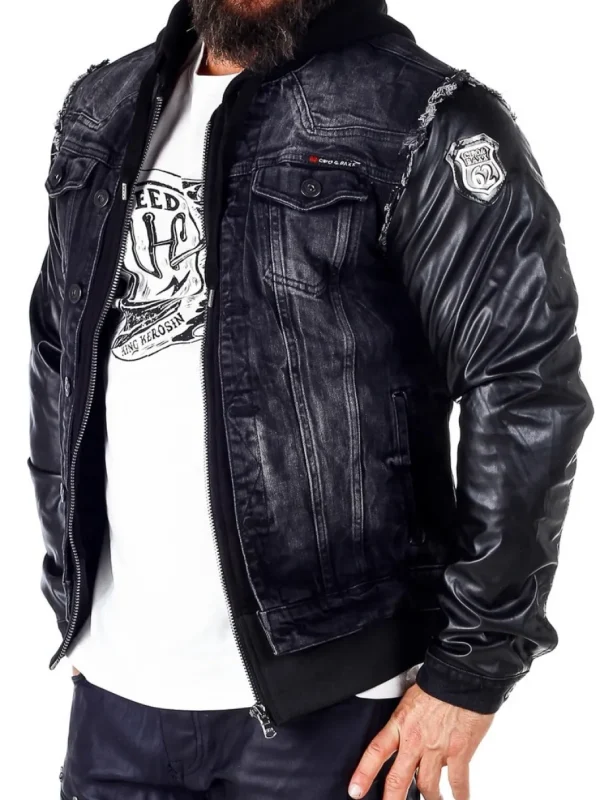 Rocky Denim Jakke - Sort^Cipo & Baxx Discount