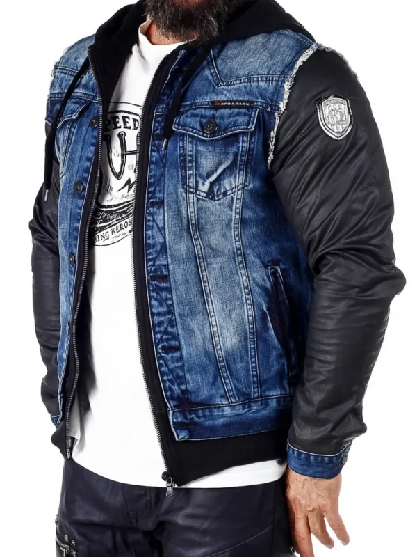 Rocky Denim Jeansjakke - Blå^Cipo & Baxx Fashion