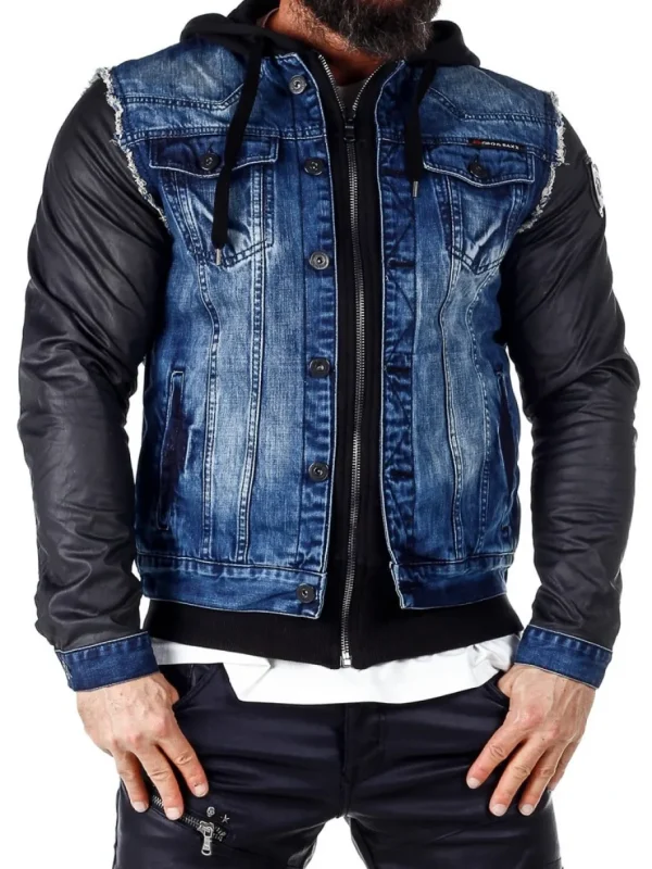 Rocky Denim Jeansjakke - Blå^Cipo & Baxx Fashion