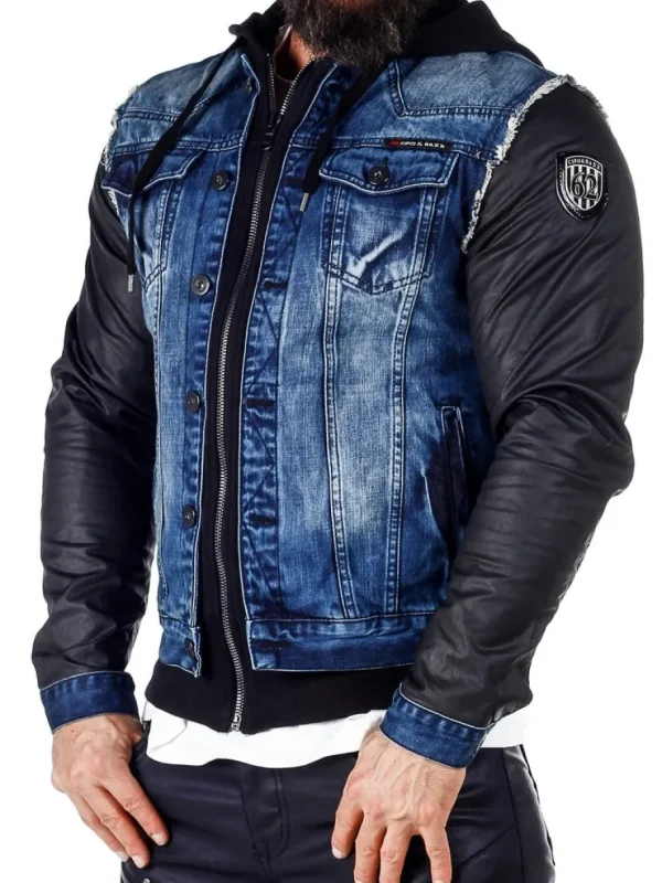 Rocky Denim Jeansjakke - Blå^Cipo & Baxx Fashion