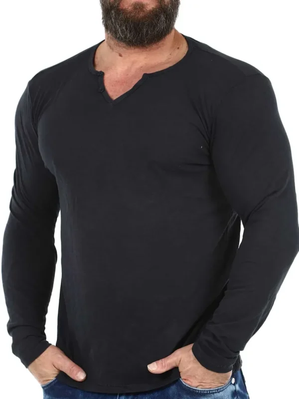 Romeo Longsleeve - Washed Black^Blend Outlet