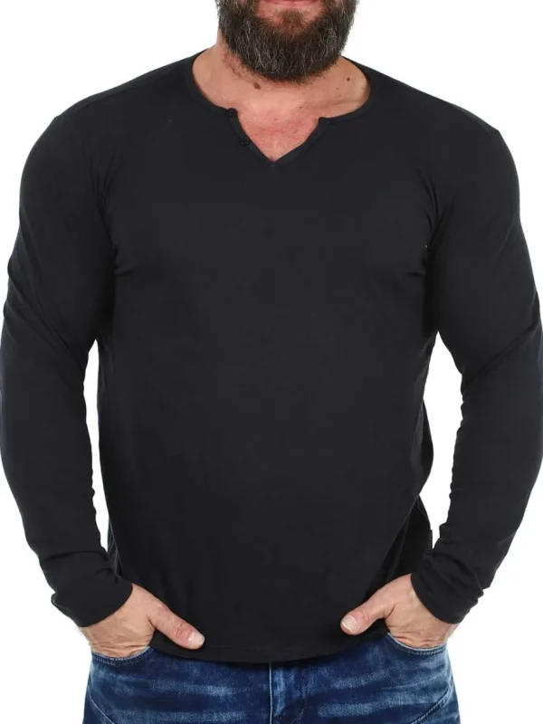 Romeo Longsleeve - Washed Black^Blend Outlet