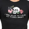 RRD Love At Third Beer T-shirt - Sort^Rockdenim Online