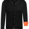 Rusty Sæt - Skjorte/Slips/Vest - Sort/Orange^Rusty Neal Online