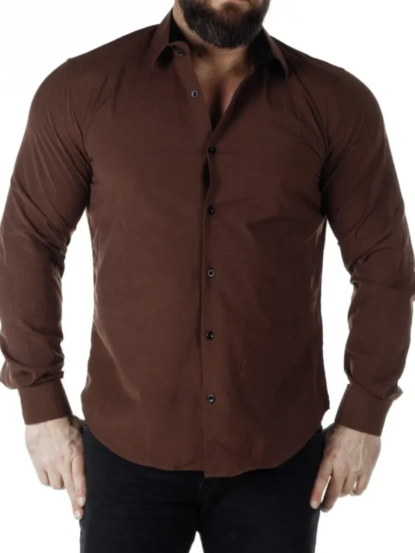 Rusty Sæt - Skjorte/Slips/Vest - Brun/Sort^Rusty Neal Fashion