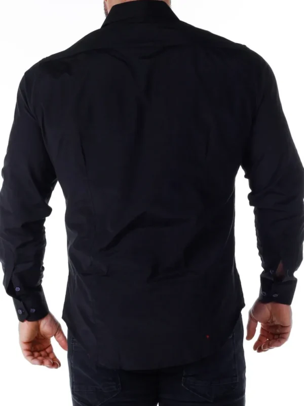 Rusty Sæt - Skjorte/Slips/Vest - Sort/Lilla^Rusty Neal Discount