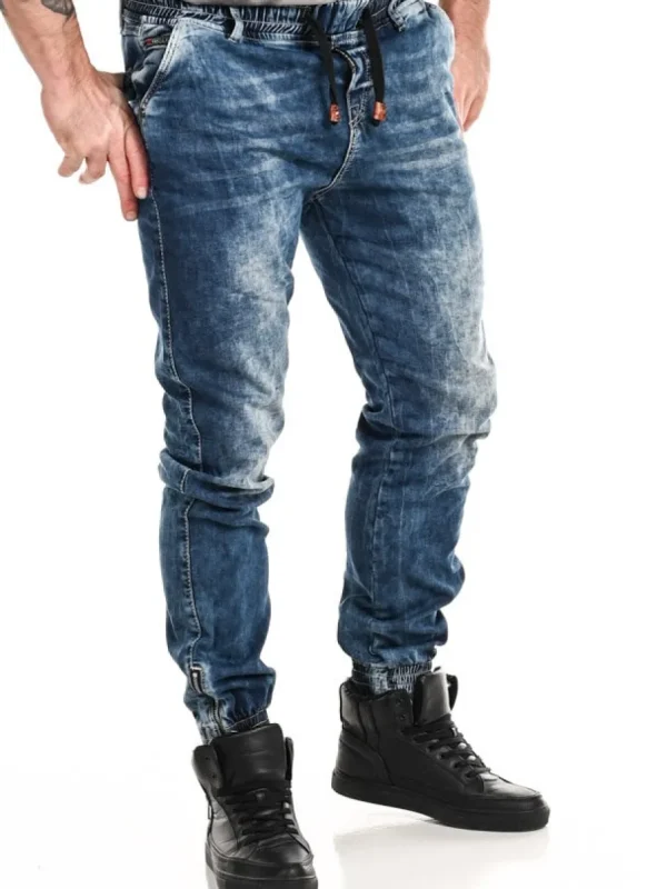 Ryker Joggjeans - Blå^Cipo & Baxx Clearance